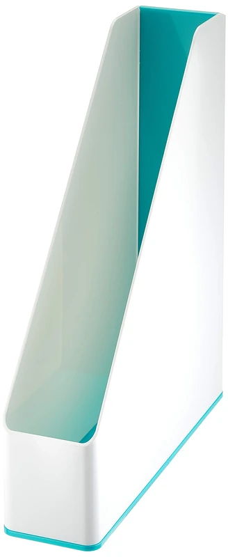 Leitz Wow Duo Colour 53621051 Magazine File Set of 4 Ice Blue