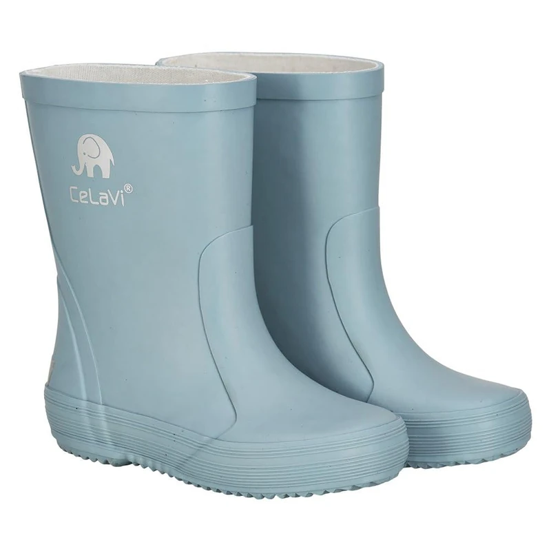 Celavi Basic Wellies Solid Rain Boot, Blue, 29 EU, blue, 10.5 UK Child