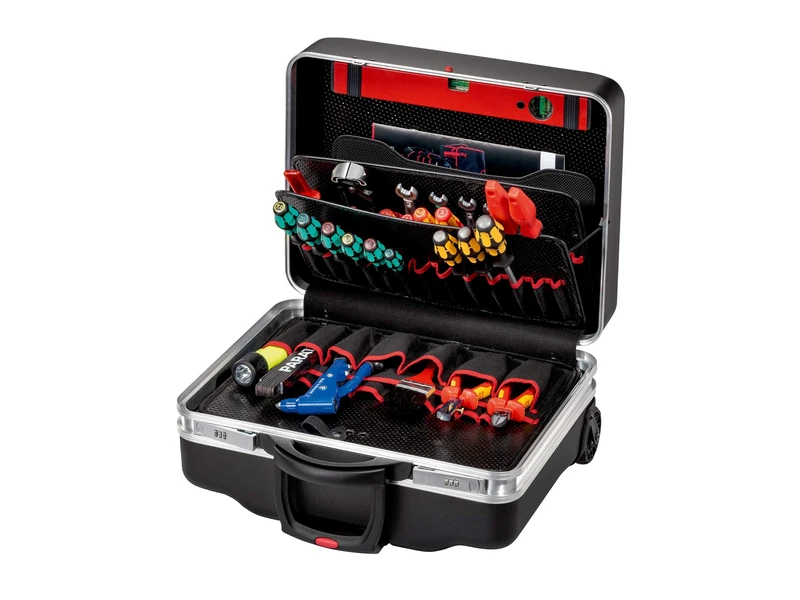 Parat 689550171 Classic Kingsize Roll Safe Tool Box (Including Lock, Tool Boards, Base Tray Freely Divided, Document Compartment, No Tools)