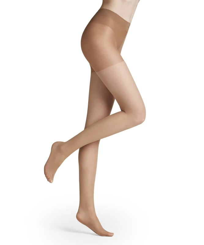 FALKE Women's Energize 15 DEN W Ti Sheer With Compression 1 Pair Tights, Skin colour Cocoon 4059, M