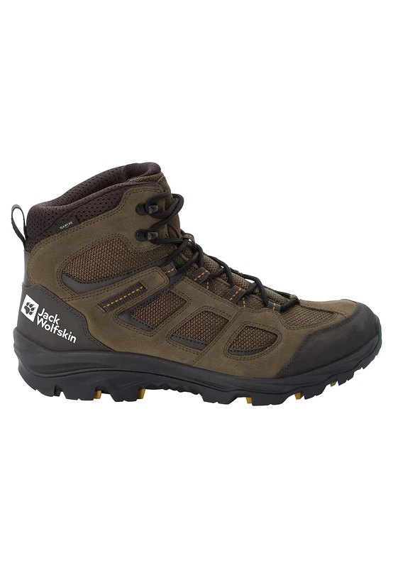 Jack Wolfskin Men's Vojo 3 Texapore Mid M 2022 Outdoor shoes, Khaki Phantom, 9.5 UK