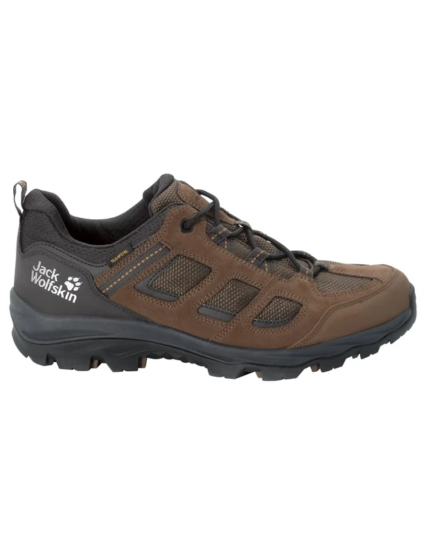 Jack Wolfskin Men's Vojo 3 Texapore Low M Hiking Shoe, Brown Phantom, 9.5 UK