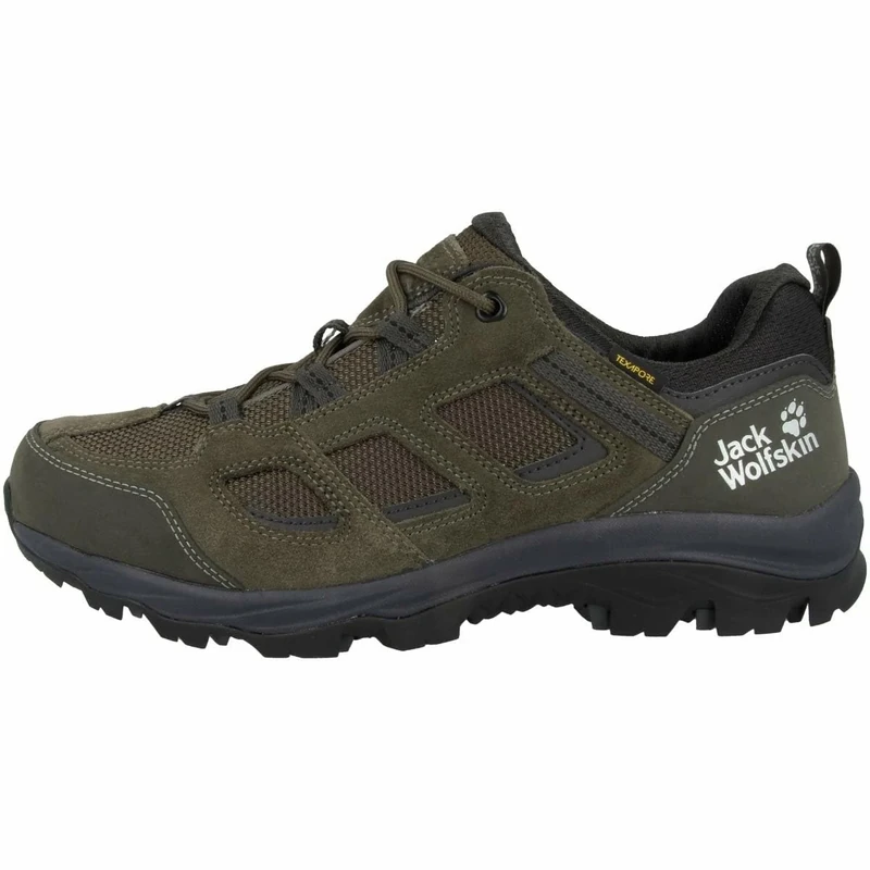 Jack Wolfskin 4042441 Men’s Outdoor Shoes, Khaki/Phantom, 8 UK