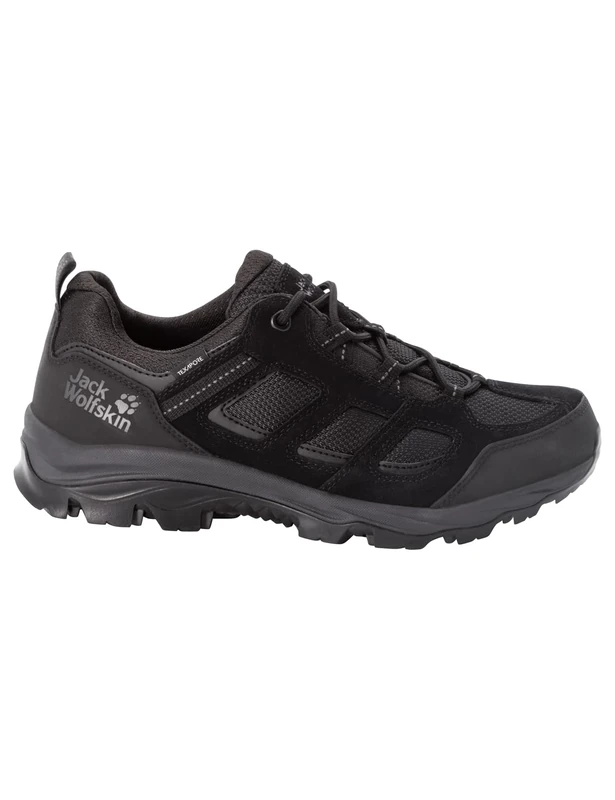 Jack Wolfskin Men's Vojo 3 Texapore Low M Hiking Shoe, Black Burly Yellow Xt, 8 UK
