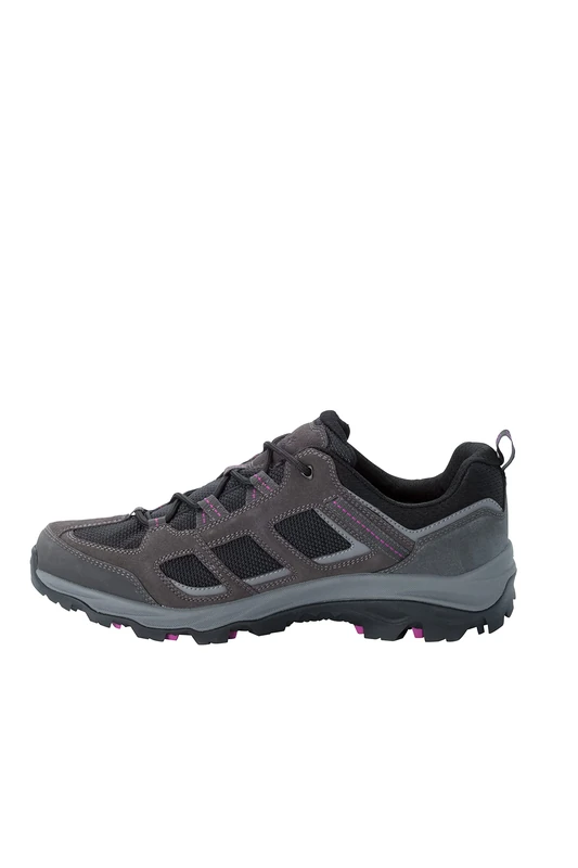 Jack Wolfskin Women's Vojo 3 Texapore Low W Outdoor Shoes, Dark Steel/Purple, 3.5 UK