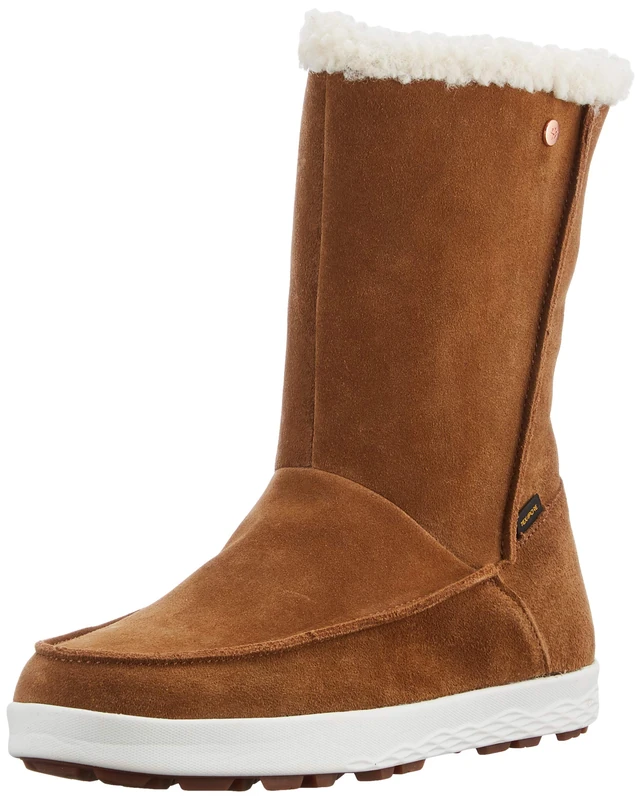 Jack Wolfskin Auckland Wt Texapore Boot H W, Women’s Snow Boots, Desert Brown/White, 6 UK (39.5 EU)