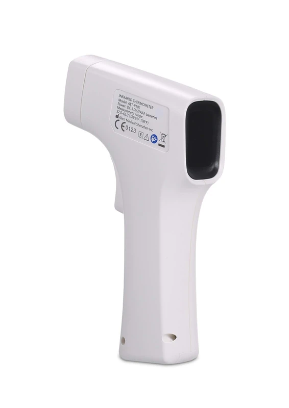 ALICN Medical Non-Contact Infrared Forehead Thermometer with LED Display, Fever Alarm, and Memory Function for Adults and Infants - Image 1