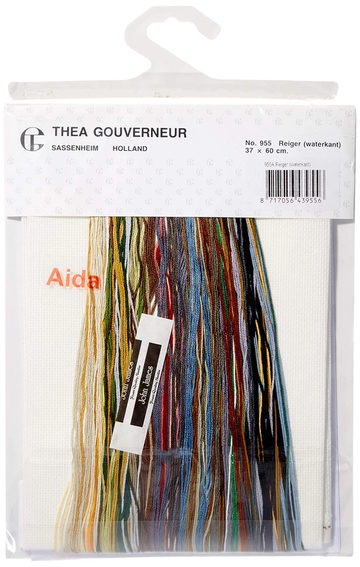 Thea Gouverneur Cross Stitch Kit, Multi-Colour, 37x60cm