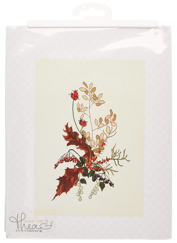 Thea Gouverneur Cross Stitch Kit, Multi-Colour, 43x67cm