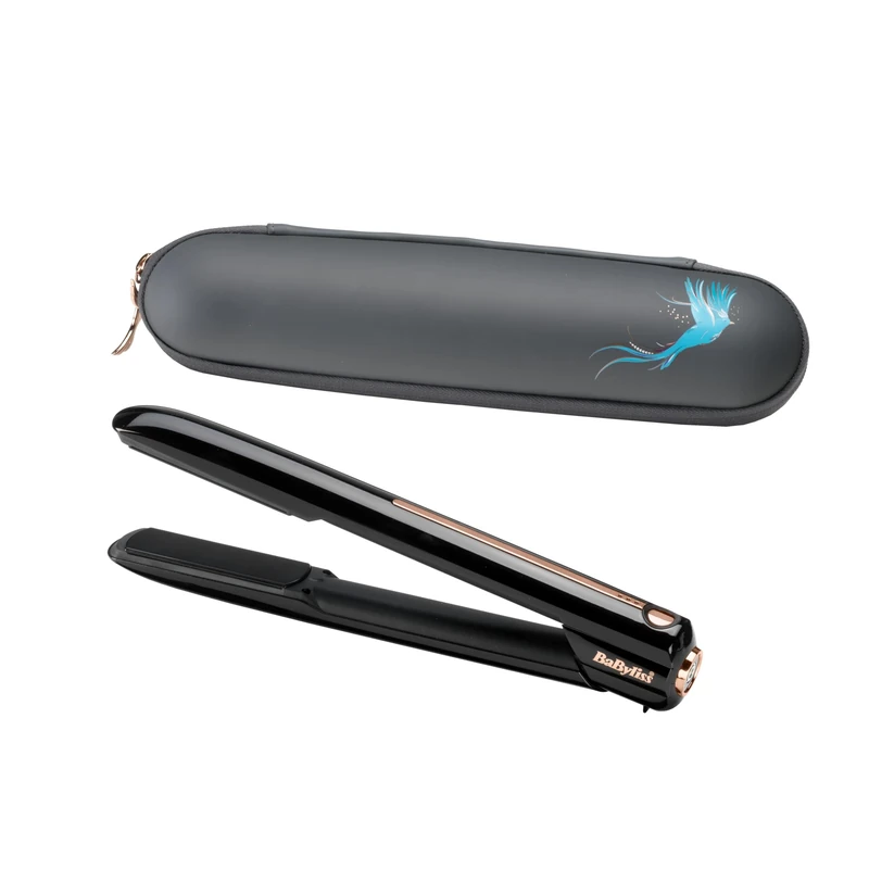 BaByliss 9000 High-Performance Cordless Hair Straightener, Ceramic Floating Plates, Lithium Power, Up to 200C