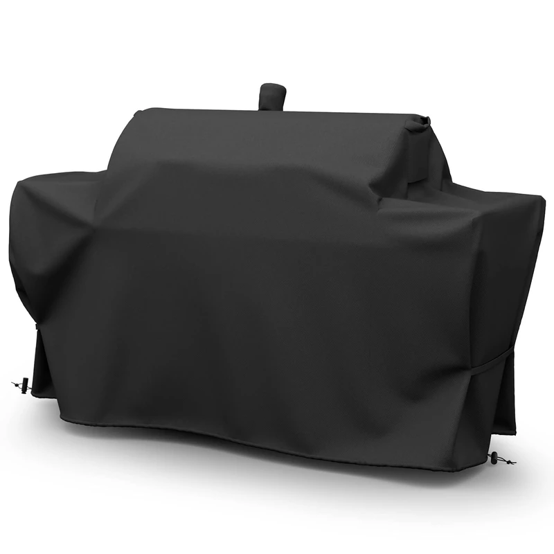 SHINESTAR Grill Cover for Oklahoma Joe's Longhorn Combo Smoker, Heavy Duty Waterproof BBQ Cover, Fade Resistant & Rip Resistant, All-Weather Protection