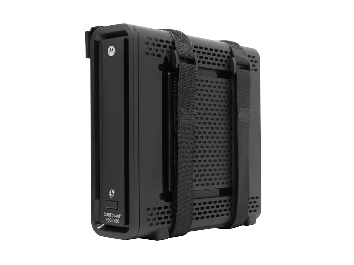 HumanCentric Universal Wall Mount, Adjustable Mount for Cable Boxes, DVD Players, Routers, Modems, and More, Fits Devices 12”-32” in Perimeter and Up to 30 lb, Hardware Included