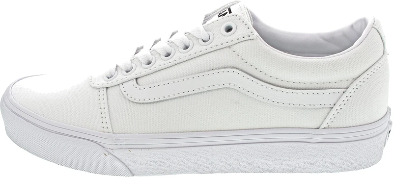 Vans Men's Ward Sneaker, Canvas White White, 14 UK