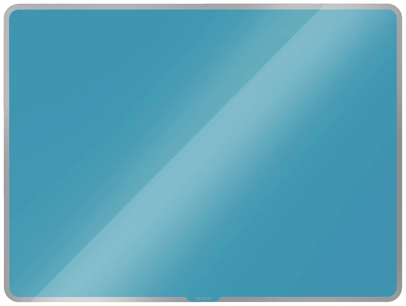 Leitz Magnetic Glass Whiteboard, 800 x 600, Cosy Range, Calm Blue, 70430061
