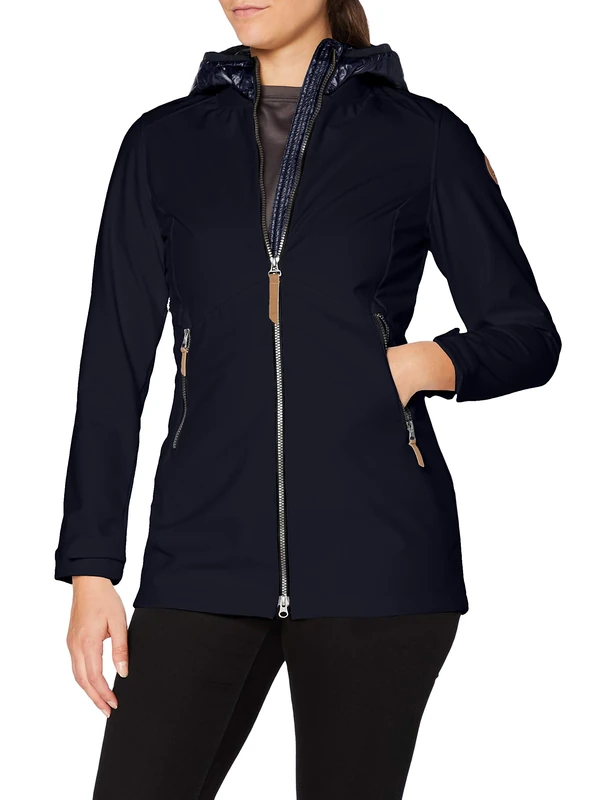 Icepeak Ep Algoma Softshell Jacket - Dark Blue, 40