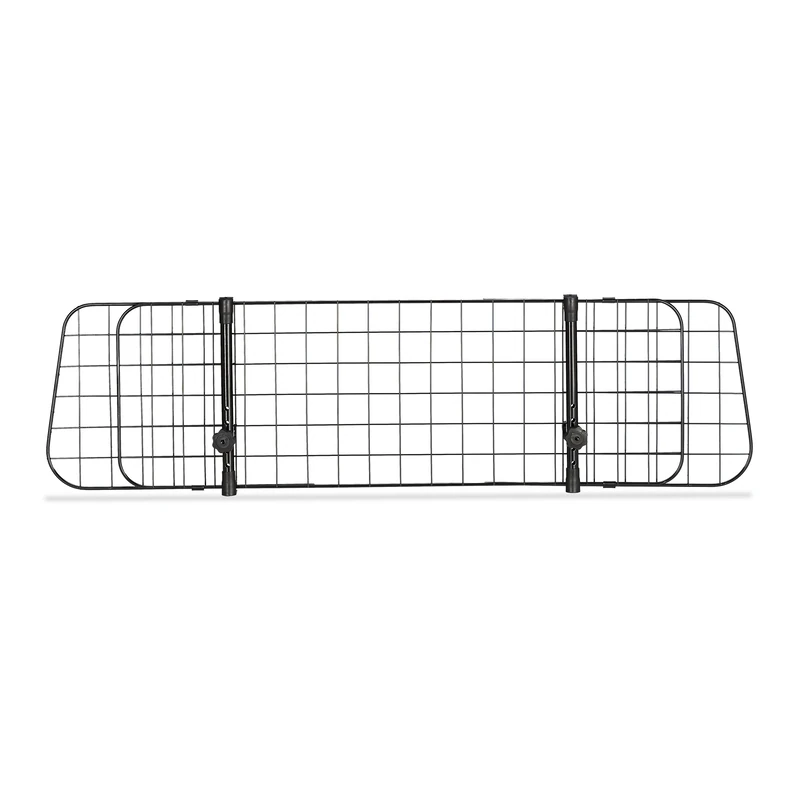 Relaxdays Dog Guard Car Protective Grille Universal Adjustable Width Car Grille Dimensions H x W 32 x 92-136 cm Black