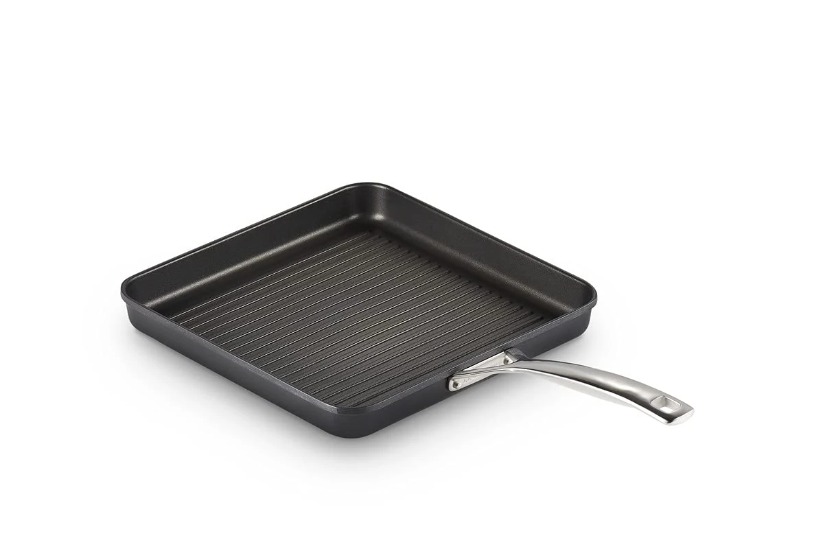 LE CREUSET Toughened Non-Stick Square Grill Pan, 28 cm, 52102280010201