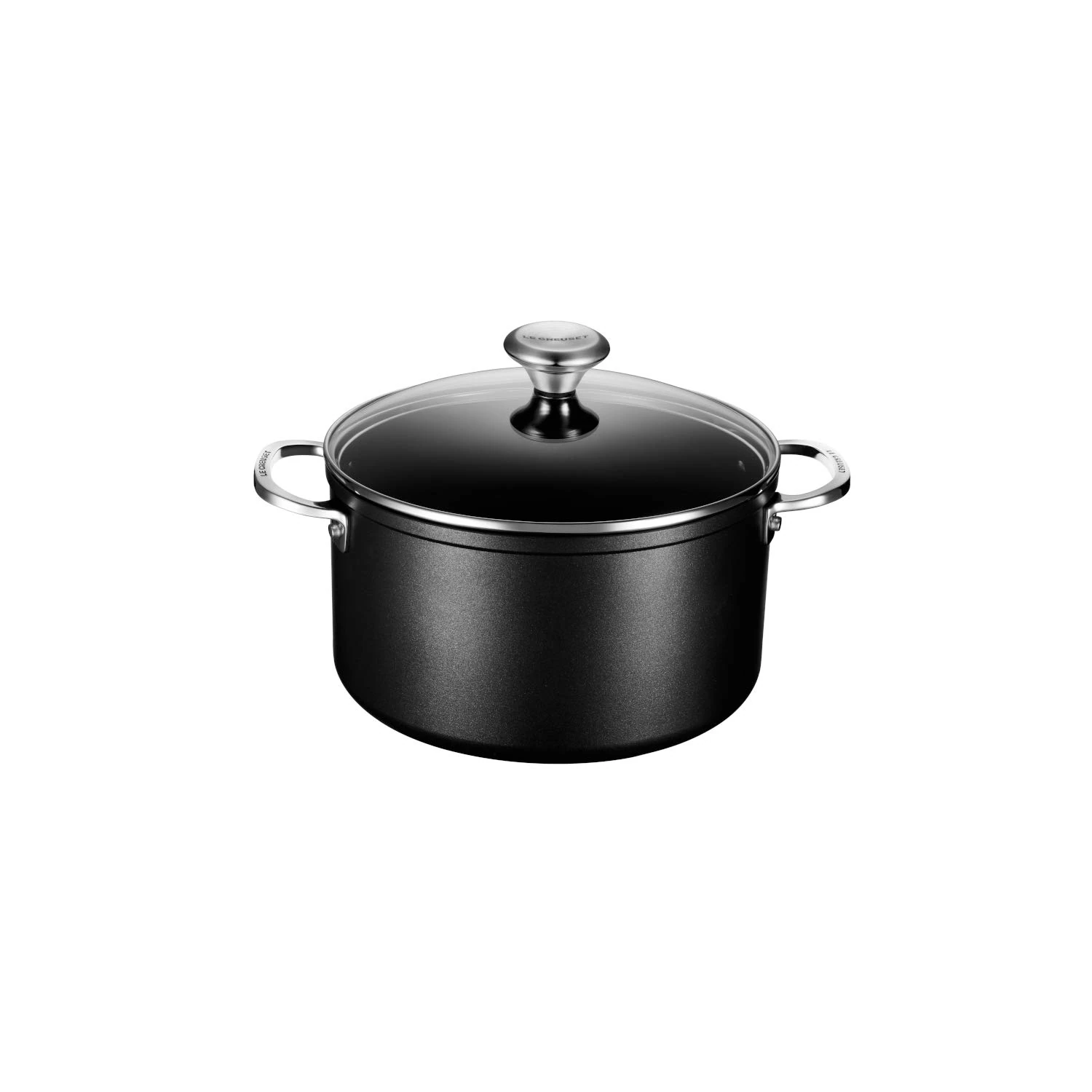 Le Creuset Toughened Nonstick PRO Stockpot With Glass Lid, 6.3 qt.