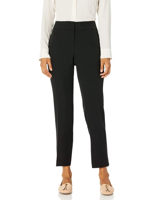 Kasper Women's Misses Slim Pant, Black, 12