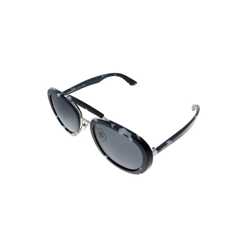 Miu Miu Women's 0MU 05VS Sunglasses - Havana Blanco Negro 53mm