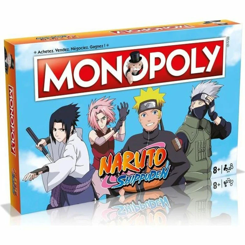 Winning Moves Monopoly Naruto Shippuden - French Version