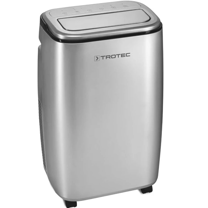 Trotec Lokales Design-Klimagerät PAC 3810 S - 3-Ventilationsstufen, 3,8 kW, Fernbedienung, LED-Display, 24h-Timerfunkti