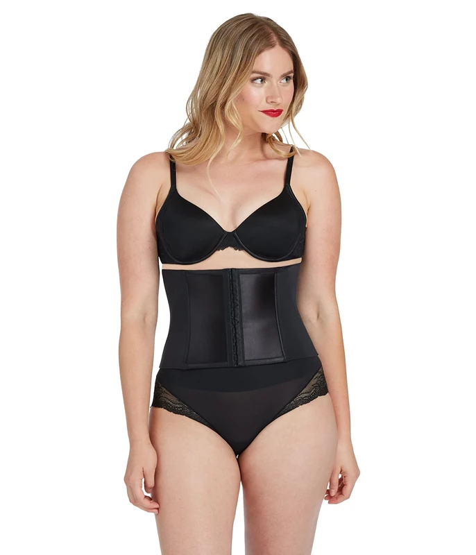 SPANX Under Sculpture Waist Cincher ,Very Black,XL