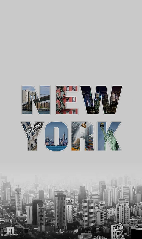 AG Design New York Black and White Curtains for Living Room, Kitchen, Bedroom, Garden Shed, 140 x 245 cm, 1 Piece, FCP L 6598, Polyester blend, Grey