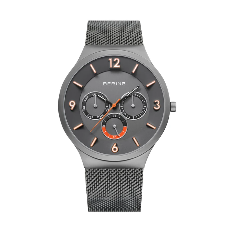 BERING Men's Classic Collection Watch 33441-377 - Gray Steel