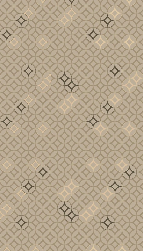 AG Design Brown-Gold Ornament, Curtains for Living Room, Kitchen, Bedroom, Garden House, 140 x 245 cm, 1 Piece, FCP L 6593 - Image 1