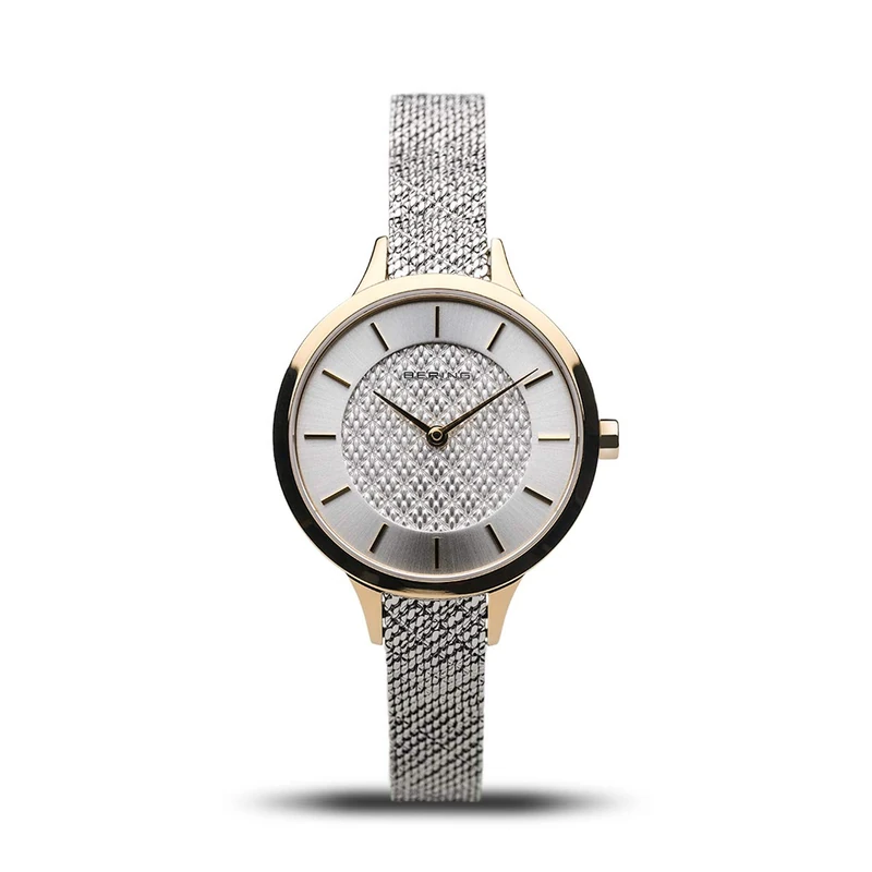BERING Women Analog Quartz Classic Collection Watch with stainless steel Strap and Sapphire Crystal 17831-010