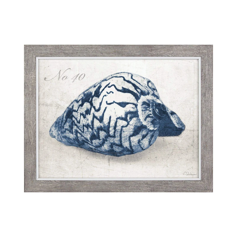 Dusky Cone - Framed glazed wall art picture (H36cm x W46cm) - Image 1