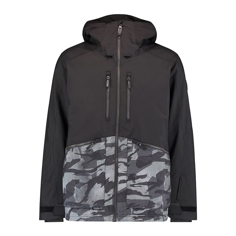 O'Neill Texture Snow Jackets - Black Out, Large