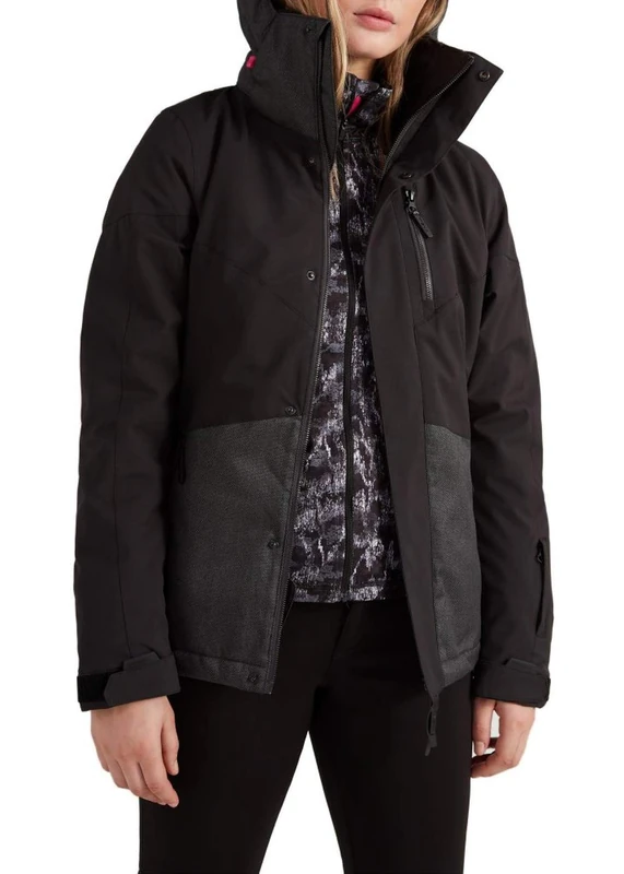 O'Neill Coral Snow Jackets - Dark Grey Melee, X-Small