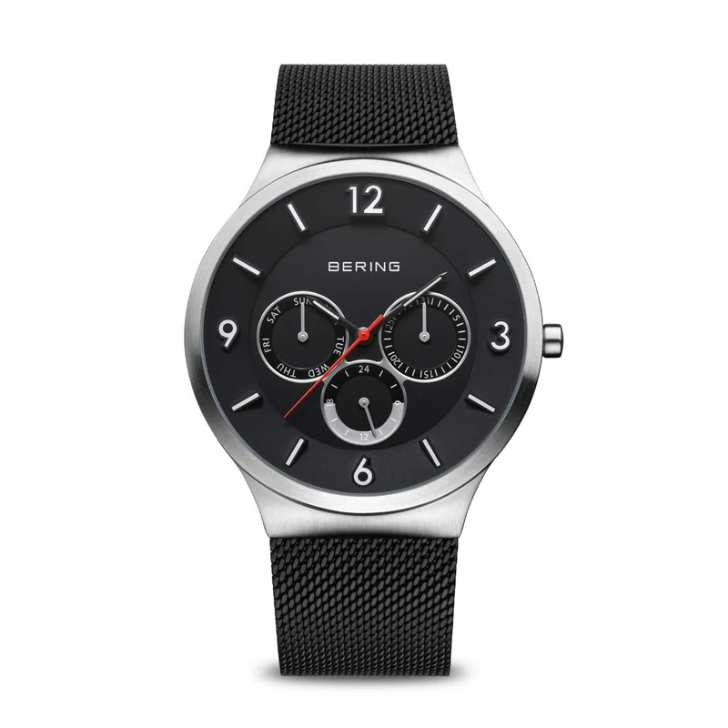 BERING Men Analog Quartz Classic Collection Watch with stainless steel Strap and Sapphire Crystal 33441-102