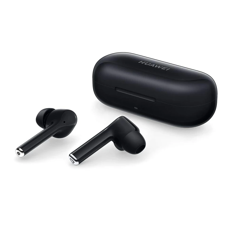 HUAWEI FreeBuds 3i - Wireless Earbuds with Ultimate Active Noise Cancellation (3-mic System Earphones, Fast Bluetooth Connection, 10mm Speaker, Pop to Pair), Carbon Black - Image 1