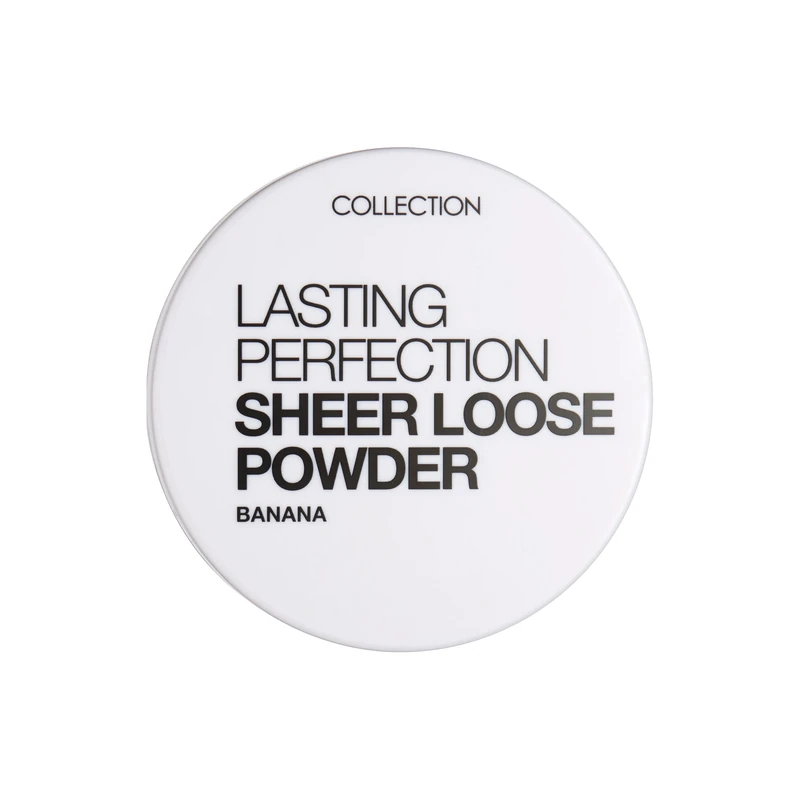 Collection Cosmetics Lasting Perfection Sheer Loose Powder, Lightweight Powder, 10g, Banana