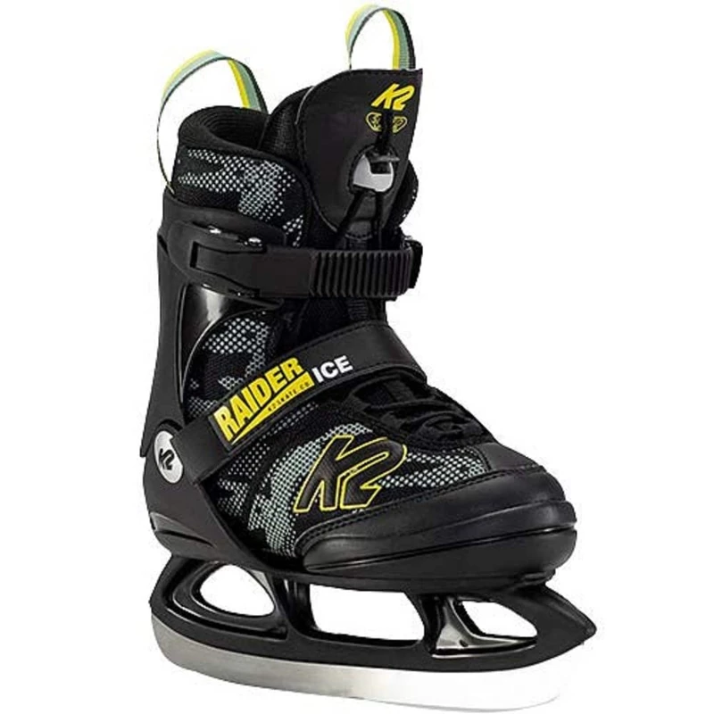 K2 Raider Ice Chaussures de Hockey sur Glace Green_Yellow 3 - Image 1