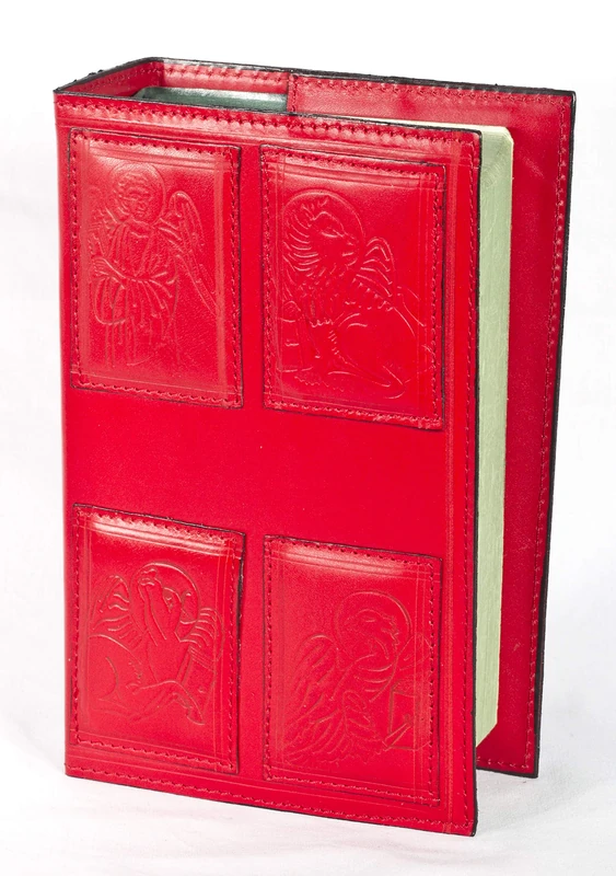 Adriatica Leather Goods Leather Cases for Jerusalem Bible EDB red - Image 1