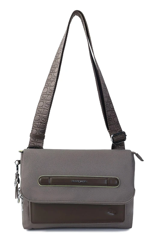Hedgren Unisex's Frappe Handbag Flap + RFID, Vintage Taupe, Talla única
