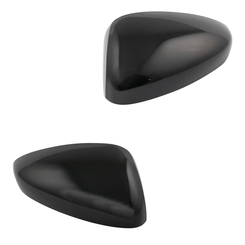 TRQ Exterior Door Mirror Cap Cover Pair Set LH & RH Sides for Honda Accord Sedan