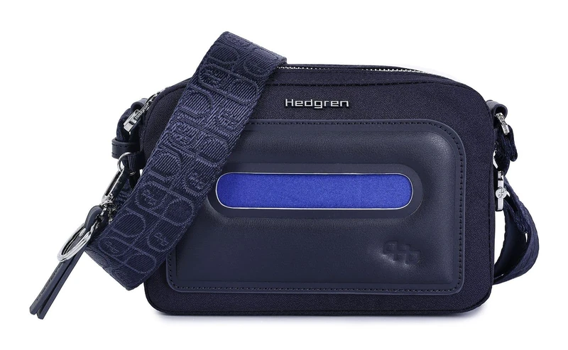 Hedgren Unisex Ristretto Small Crossover + RFID, Peacoat Blue, Small