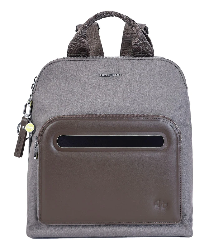 Hedgren Unisex's Latte Backpack + RFID, Vintage Taupe, One Size