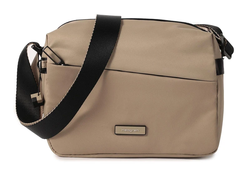 Hedgren Unisex's Neutron M Bag, Medium, Stone, Beige, Medium - Image 1