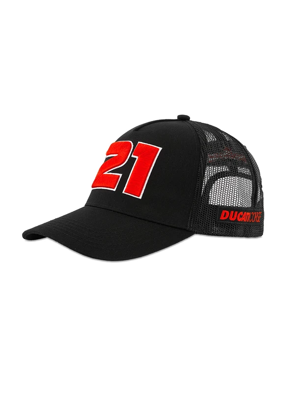 Troy Bayliss Cap 21 Ducati Corse Trucker One Size,Black,Man