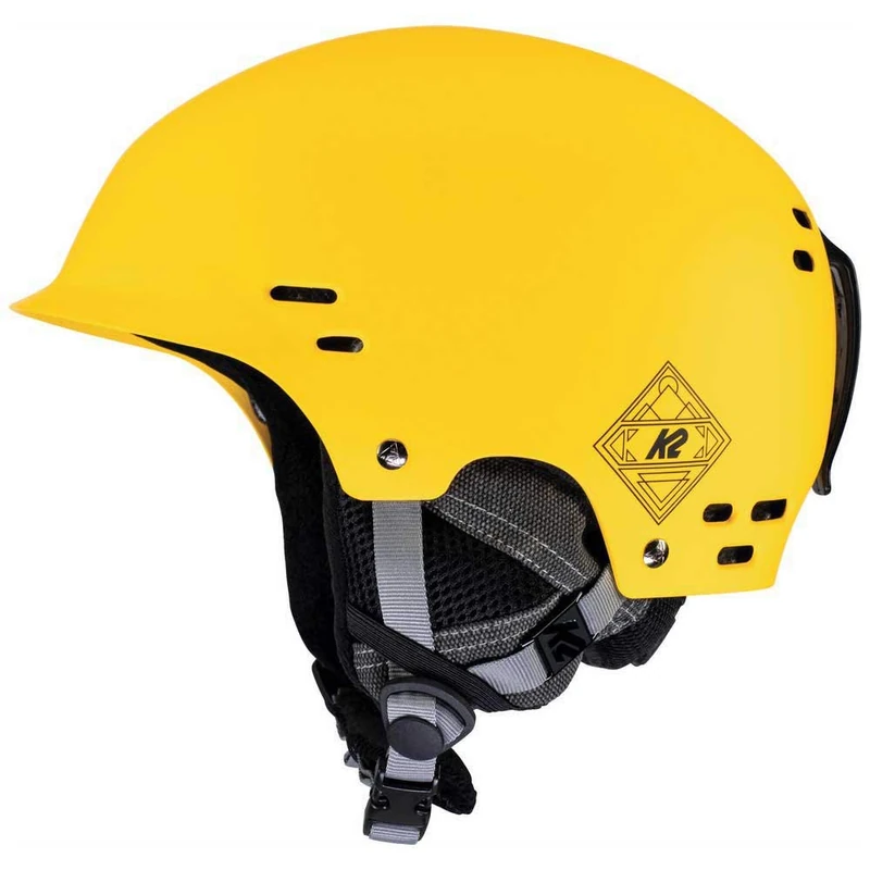 K2 Skis Unisex - Adult Thrive Ski/Snowboard Helmet, Classic Yellow, S (51-55 cm)