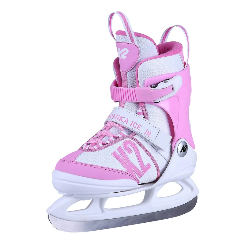 K2 Annika Ice Girls' Ice Skates, girls, Ice skates., 25C0109, white - pink, EU: 32-37 (UK: 13-4 / US: 1-5)