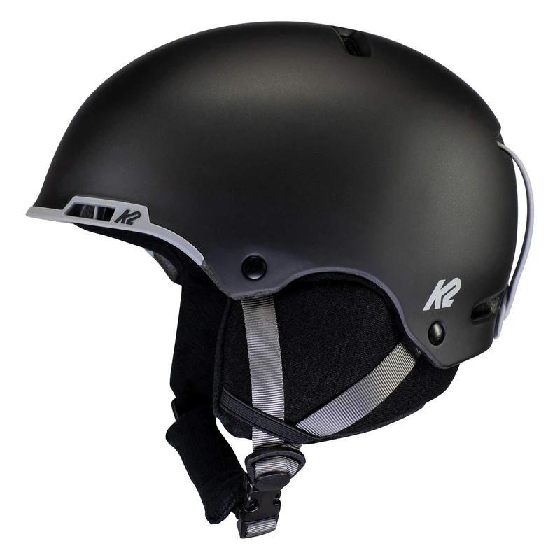K2 Ski Meridian Women's Ski Helmet, Matte Pearl Black, M (55-59 cm)