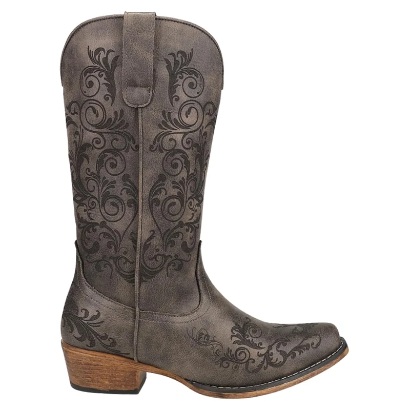 ROPER Women's Tall Stuff Western Boot, Brown, 3.5 UK - Image 1