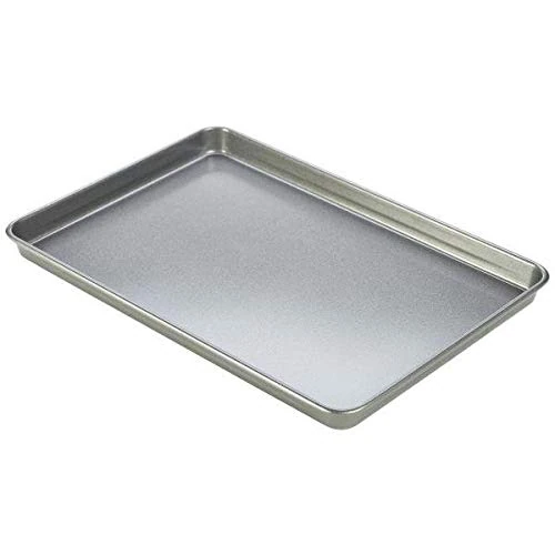 Genware Carbon Steel Non-Stick Baking Tray 39 x 27cm - Case of 6